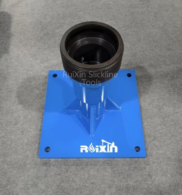 Đường dây slickline thử nghiệm áp suất cắm và kiểm tra nắp và nâng nắp điều khiển thiết bị