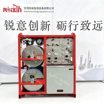 Hệ thống bơm phun mỡ điều khiển thủy lực Slickline PCE 5000PSI ～15000PSI Thiết bị có dây API