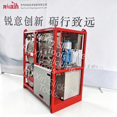Hệ thống bơm phun mỡ điều khiển thủy lực Slickline PCE 5000PSI ～15000PSI Thiết bị có dây API