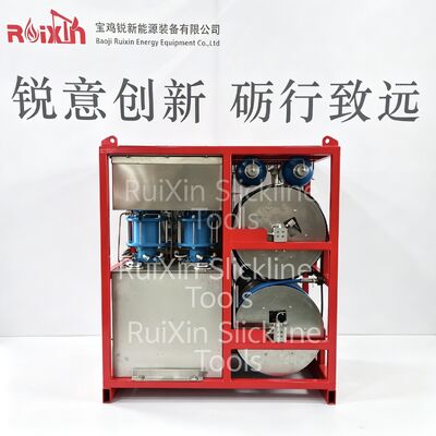 Hệ thống bơm phun mỡ điều khiển thủy lực Slickline PCE 5000PSI ～15000PSI Thiết bị có dây API